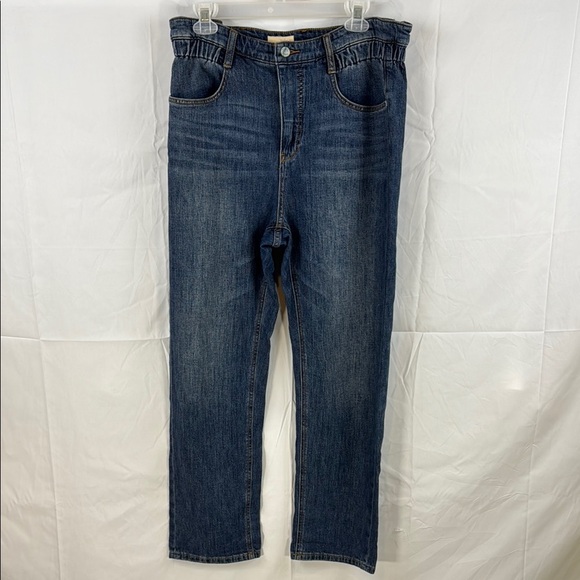 Anthropologie Pilcro Casual Elastic Wide Leg High Rise Relaxed Jeans Size 29 - Picture 1 of 13